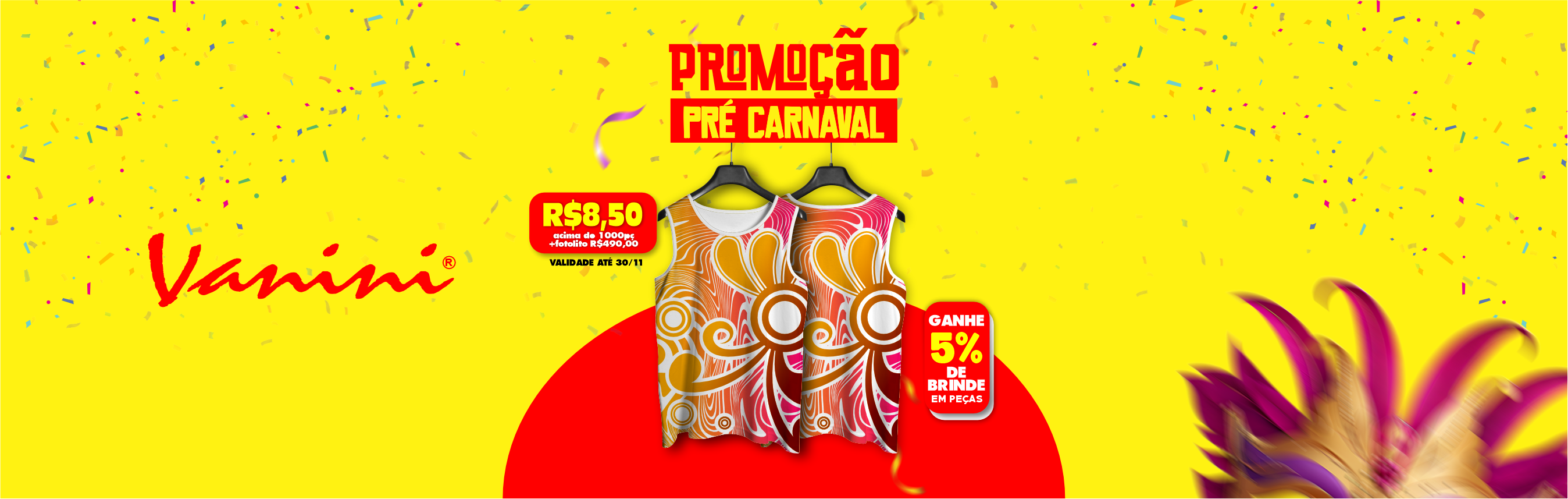 Promoção Pré Carnaval